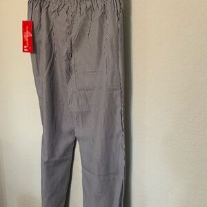 Sunny Leigh Women’s Striped Dress Pants - Black and White